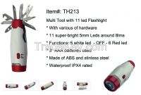 Multi-function Lighted Tool Flashlight