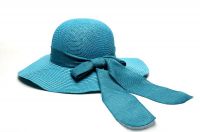 Bow Ribbon Straw Hat, women Hat, sun Hat, summer Hat, straw Hat, women Fashion Cap
