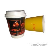 Double Wall Paper Cup, Made of Eco-friendly Materials