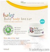 Organic baby body butter