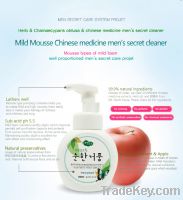 Mild Mousse Chinese Medicine Men's Secret Cleaner