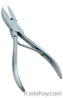 Nail cutter single spring, double finish style Available sizes 4", 4.5