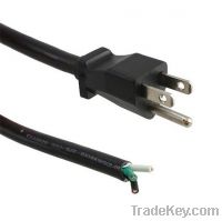 USA 2 pin female male power cord