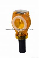 solar traffic flash light