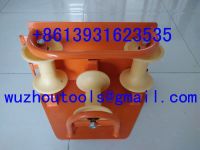 Corner Roller With Plug-In Hinges, Cable Guide , Cable Laying , Corner Roller