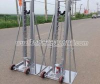 Cable Drum Jacks, Cable Drum Handling, Hydraulic lifting jacks for cable drums