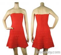 New Arrival WL212 Sexy Strapless Bandage Dress Evening Party Dr