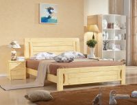 Modern fashion 1.5M 1.8M solid wood bed double bed marriage bed wedding bed