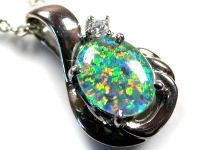 Sell  man made quality gem opal jewellery