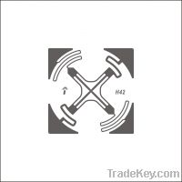 UHF Impinj H42 ISO 18000-6C 860-960MHz dry rfid inlay