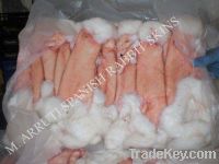 Frozen Rabbit Skins