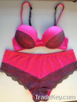 Ladies bra & brief set selling