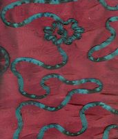 embroidery poly taffeta  fabric