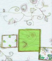 applique embroidery fabric