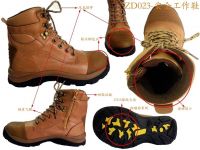 Sell genuine leather safety shoes