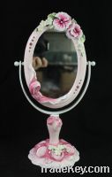 Polyresin Table Mirror  Stand Mirror