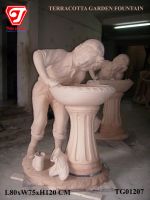 Gardent Fountain (Size 80x75xH120 CM) Terracotta