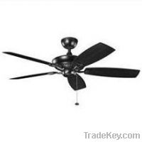 Black 52" Patio Ceiling Fan