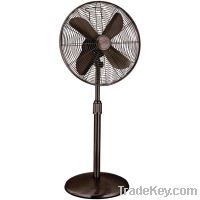 ALL-METAL 16" STAND FAN (OIL RUBBED BRONZE)