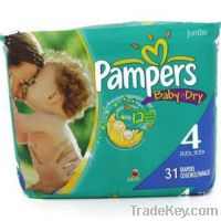 Dry Diapers, Size 4, Jumbo - 31 pack