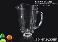 hot sale blender glass part sold to South American A160