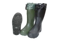 man's rubber boots