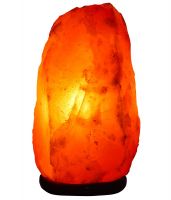 Himalayan Salt Lamp Hand Carved Natural Pink Crystal Rock Salt Lamps Metal Base/Bulb(8-9inch), Dimmer Control, UL-Listed