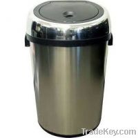 23 Gal. Stainless-Steel Touchless Trash Can