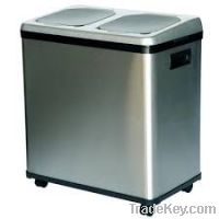 16 Gallon Dual Compartment Automatic Trash Can