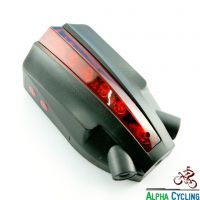 Owimin Warning Lights Led Bike Tail Lights, Laser Safe Line & Logo Projection, OM-1, OM-2, OM-3