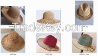 raffia straw hats