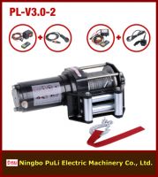 DC 12 volt ATV/UTV electric winch seller 3000lb/1500kg/1.5ton