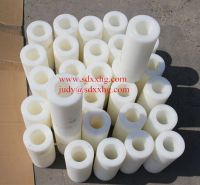 uhmwpe plastic pipe/idler for heavy equipment machinery parts