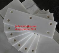 flat hdpe wear block for industry machinery parts