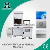 High performance Nd:YVO4 UV Laser Marking Machine for sapphires