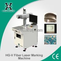 precision apparatures 10w HG-V fiber laser engraving machine