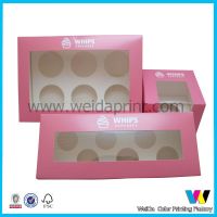 eco-friendly paper cupcake box