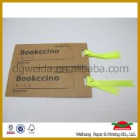 Hot selling printed kraft paper hang tag