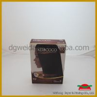 personalized  hair extension packaging boxes with custom logo
