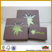 custom paper chocolate packaging box