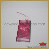 hair extension packing paper hang tags