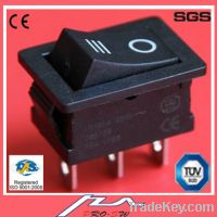 3pin without light ROHS t85 approval miniature boat rocker switch