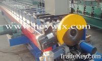 Metal circular downspout roll forming machine