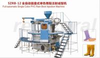 Full automatic single color PVC rain boot injection machine