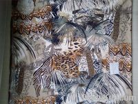 printed polyester spandex jersey fabric