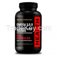 Omega Fish Oils 3, 6, 9 High Strength Capsule Wholesale Diet Supplements Bottle, Foil pack, loose bulk, private labelled