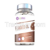 Flaxseed Oil 1000mg High Strength Capsules Wholesale Diet Supplements Bottle, Foil pack, loose bulk, private labelled