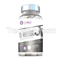 Volcanat Pro D-Ribose High Strength Tablets Wholesale Diet Supplements Bottle, Foil pack, loose bulk, private labelled