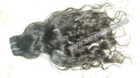 natural curly human hair weaving