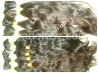 5A grade indian bulk human hair